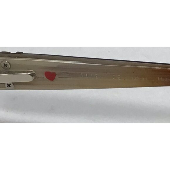 Elle EL 13304 Half-Rim Eyeglasses Frames 50-18-135 Used - Picture 6 of 11